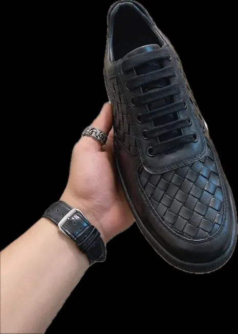 Men's men's shoes💰400【New style】🎍🎍⚠️BOTTEGA VENETA) BV fashionable and casual classic, classic on sale ⬆️⬆️! (High quality) only better than genuine products from counters! Top handcrafted woven decoration [strong]💯💯 Breathable mesh lining plus mixed sheepskin and original latex feet! Genuine rubber anti-slip outsole! ! Super comfortable! Welcome to compare the authentic products at the counter! 38 to 44 (45 can be customized